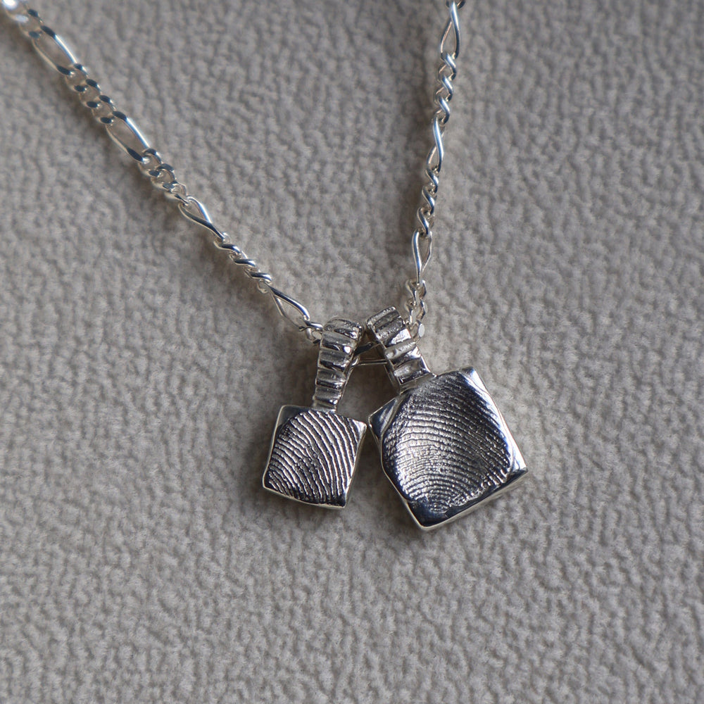 Impression™ Slate Pendant | Silver