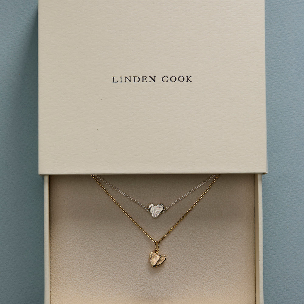 Impression™ Heart Pendant | Yellow Gold