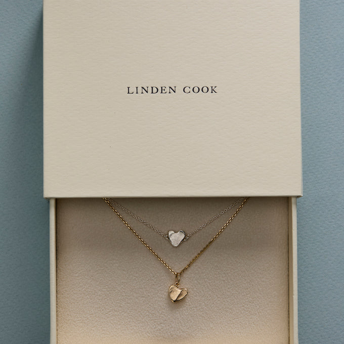 Impression™ Heart Pendant | Yellow Gold
