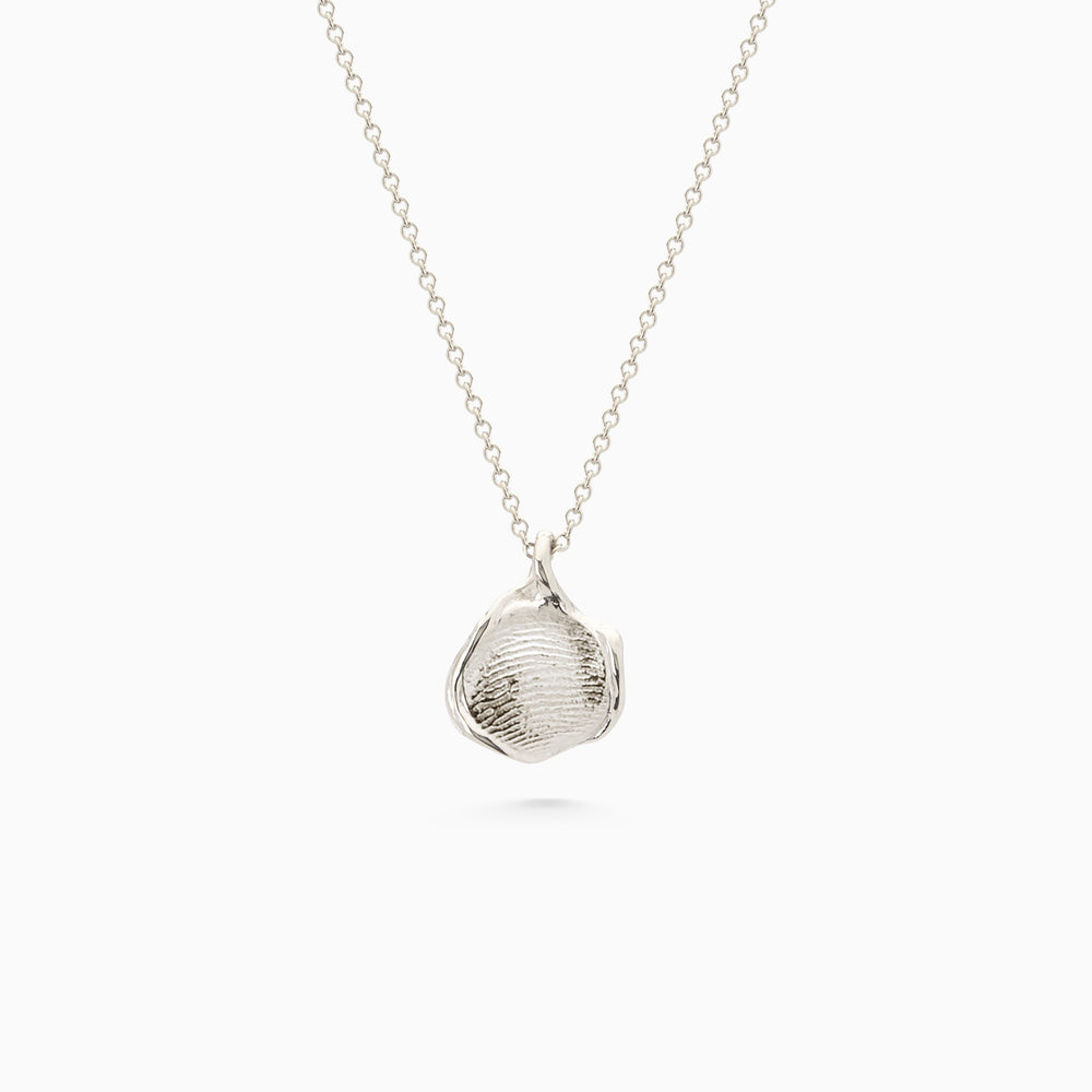 Impression™ Wave Pendant | Silver