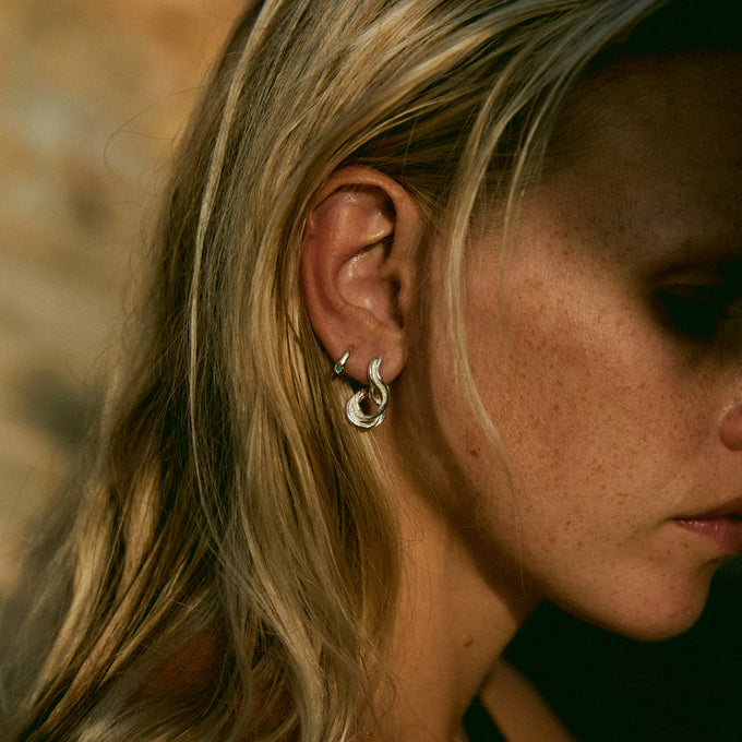 Ivy Earrings | Silver