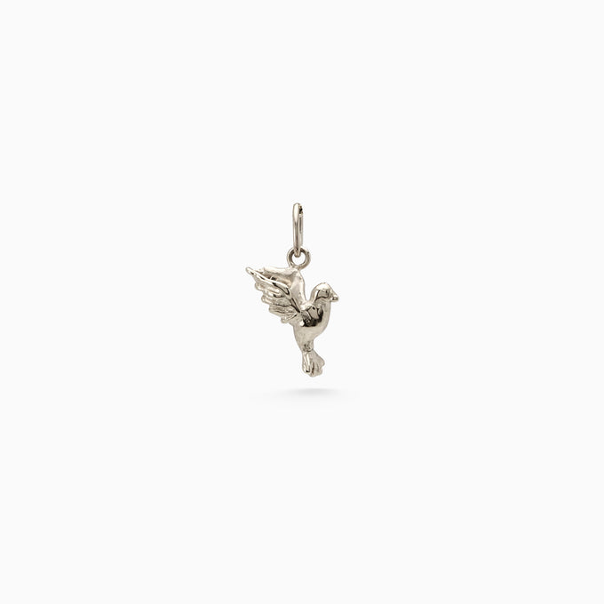 Bluebird Pendant | White Gold