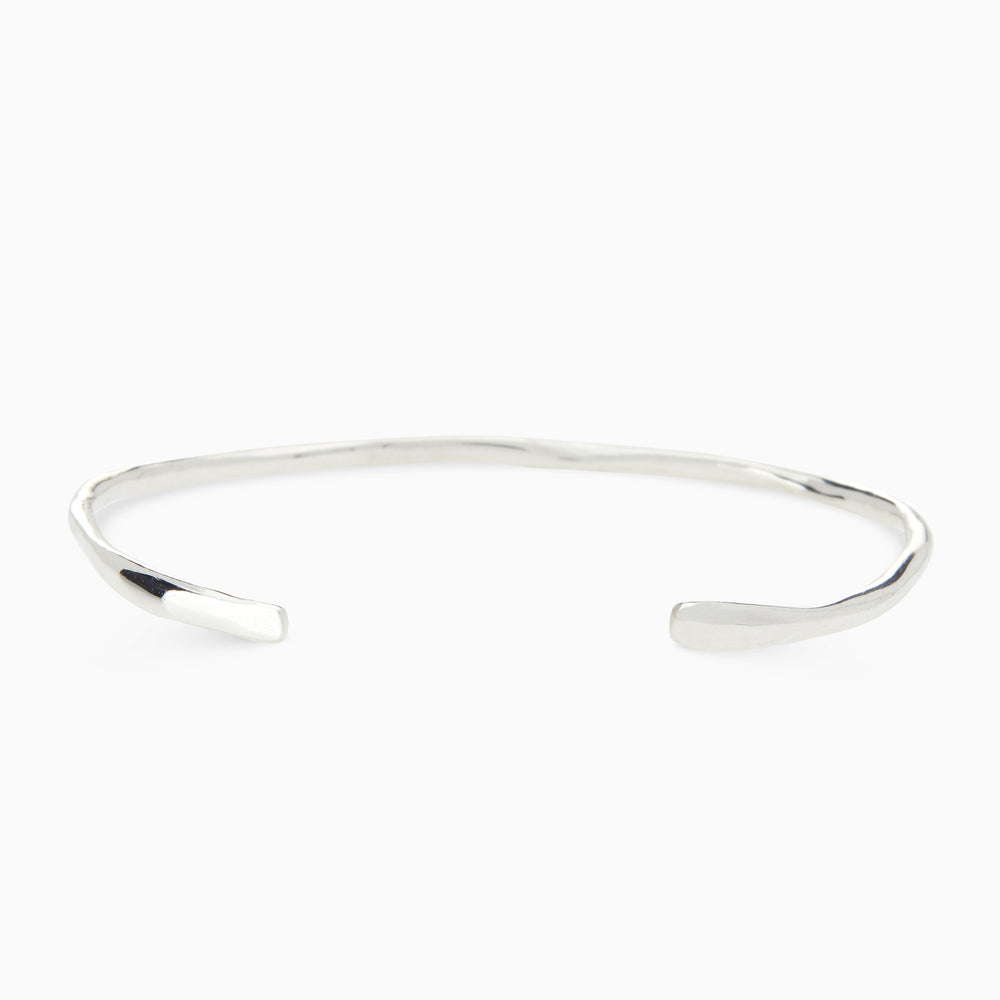 Swell Cuff Bracelet | Silver