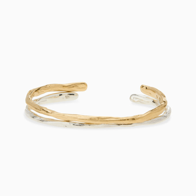 Birch Cuff Bracelet | Silver