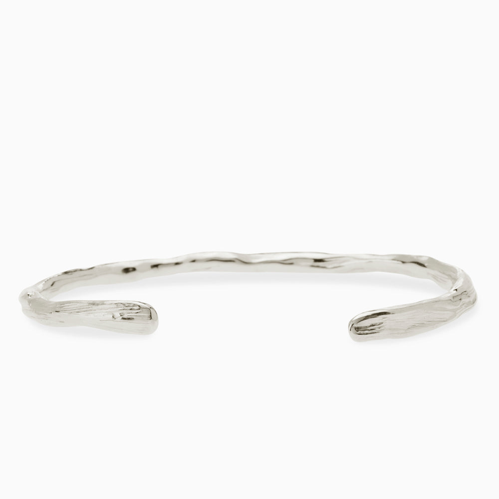 Birch Cuff Bracelet | Silver