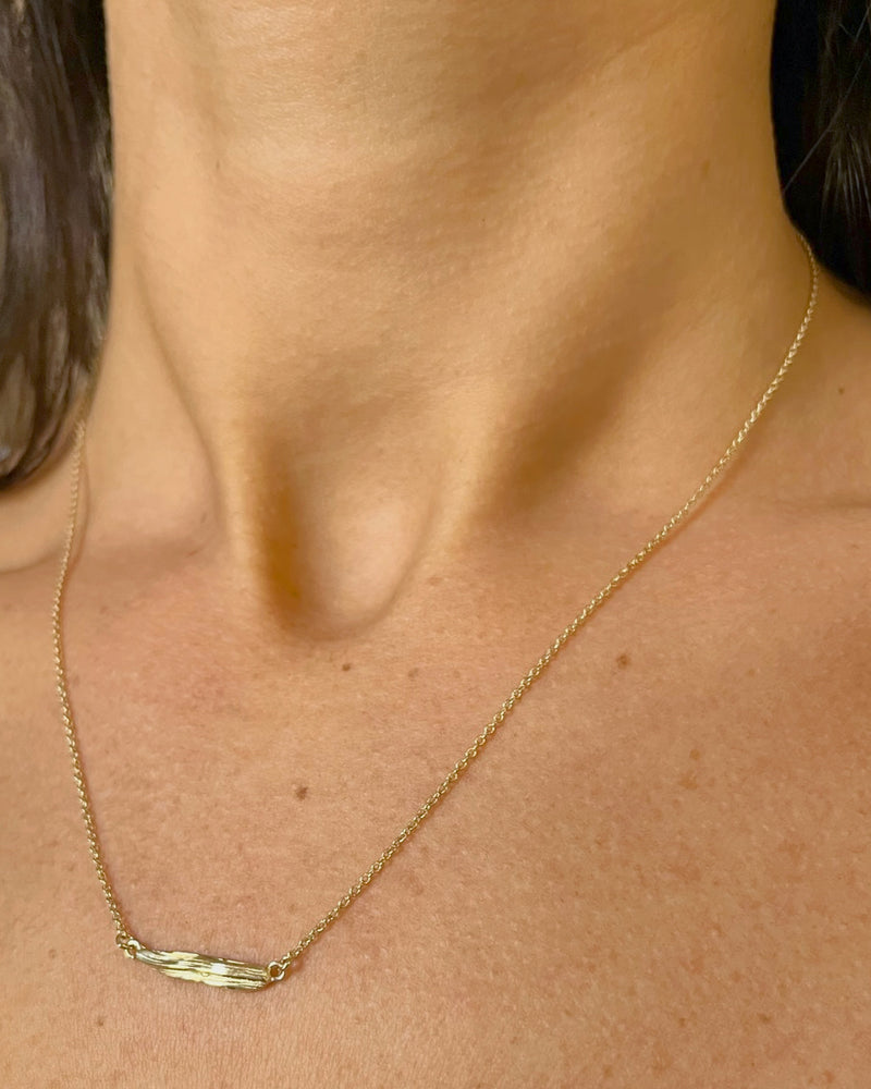 Birch Necklace | Gold