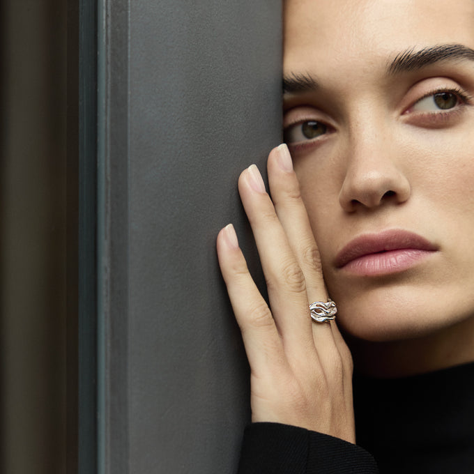 Ivy Ring | White Gold