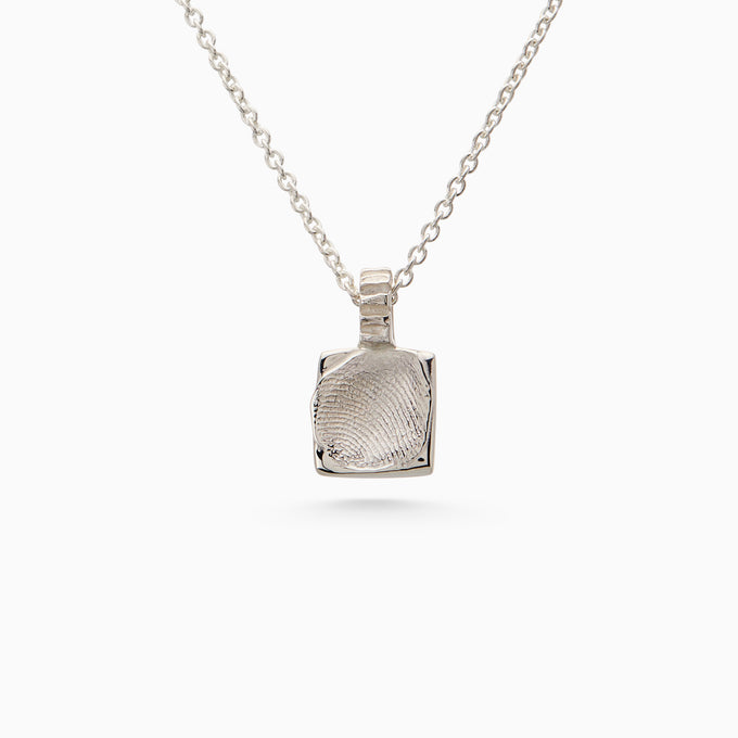 Impression™ Slate Pendant | White Gold