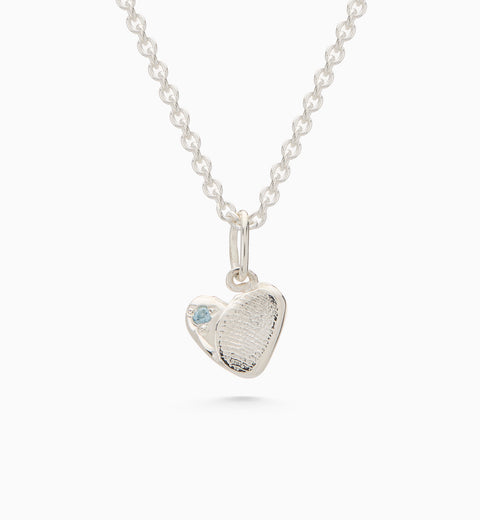 Impression™ Heart Pendant | Silver