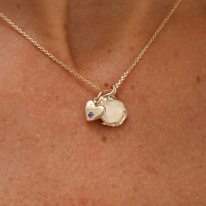 Impression™ Wave Pendant | Yellow Gold