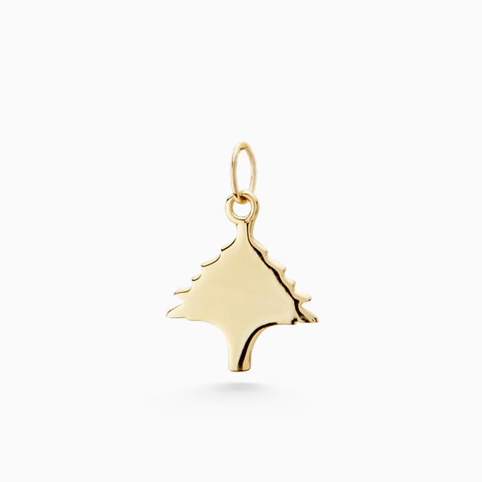 Cedar Necklace | Solid Gold