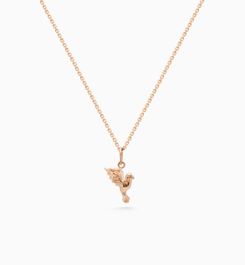 Bluebird Pendant | Rose Gold