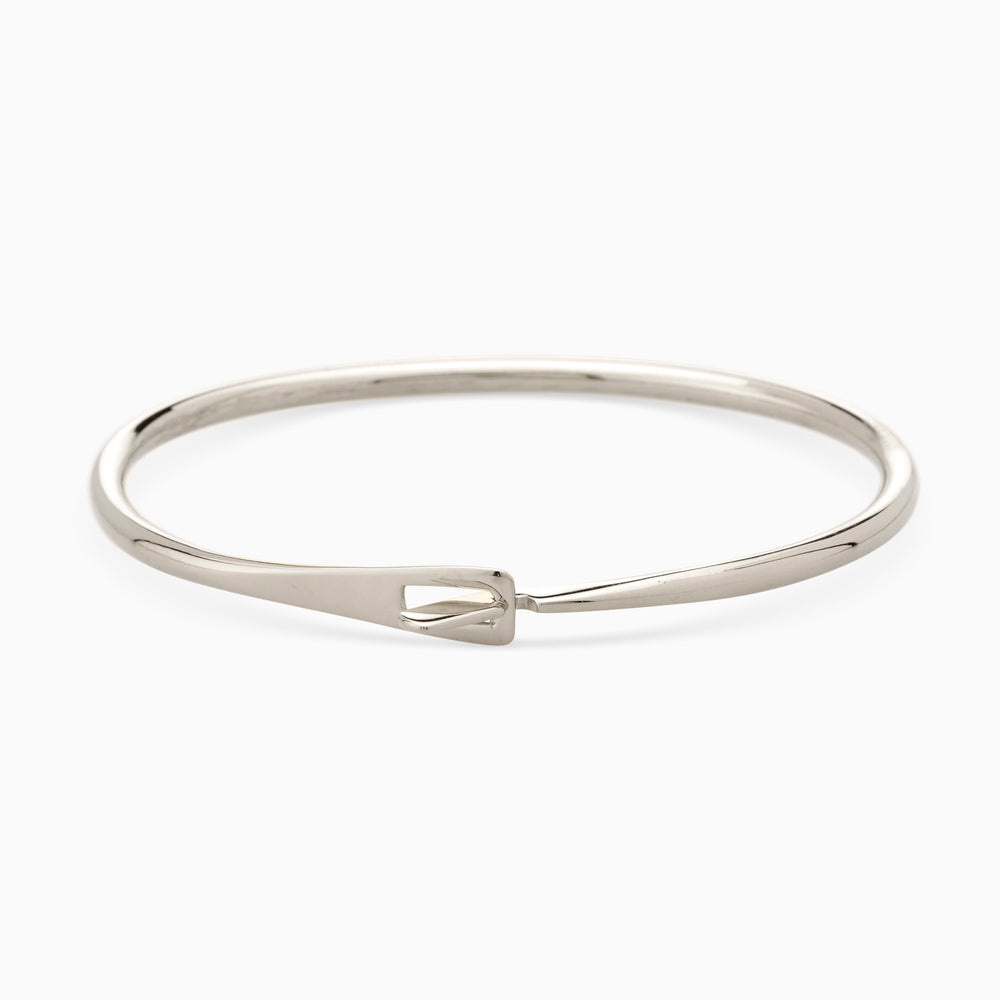 Catch Bangle | Silver - Ready To Ship