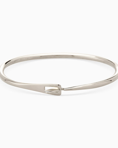 Catch Bangle | Silver - Ready To Ship