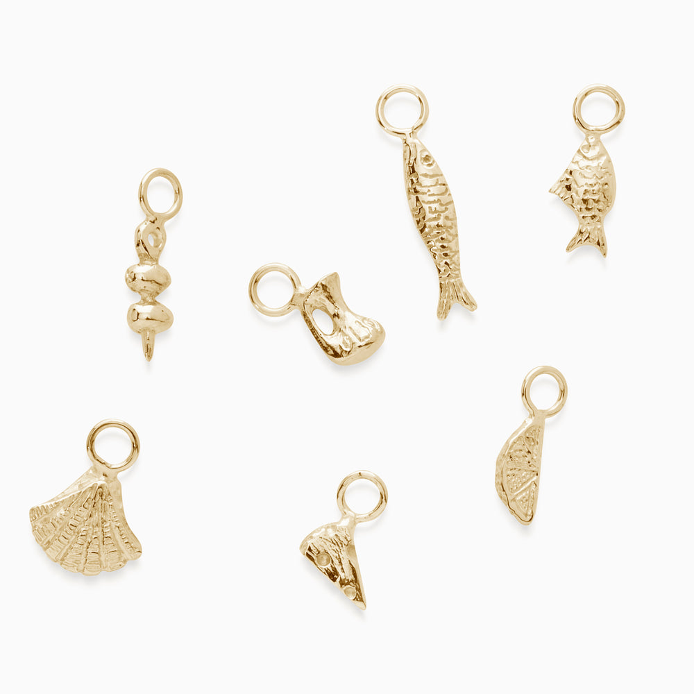 Shell Earring | Gold