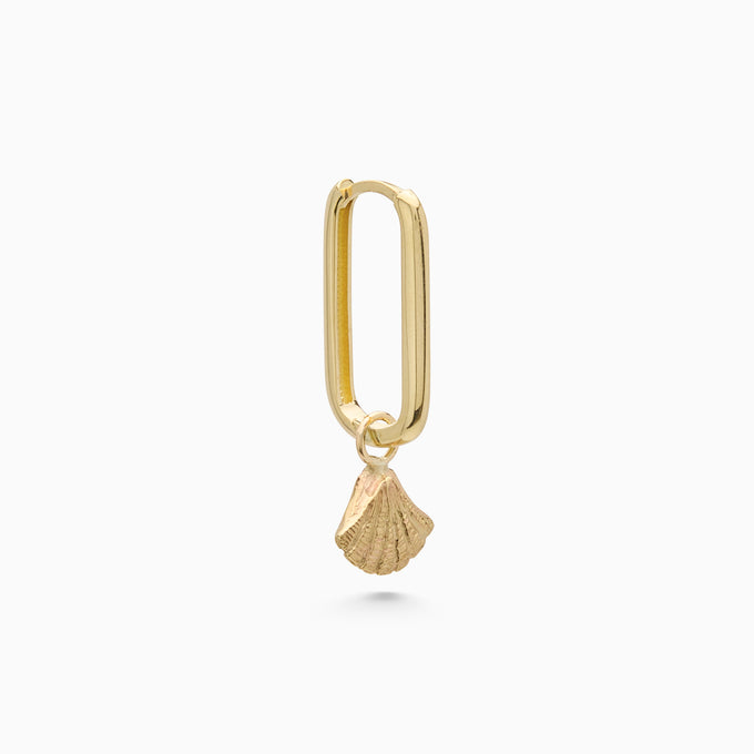 Shell Earring | Gold