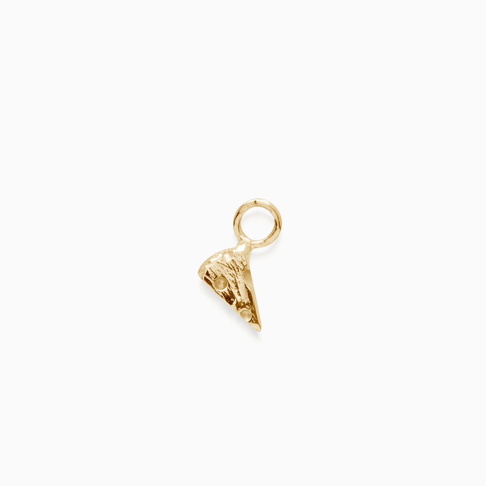 Cheese Earring | Gold