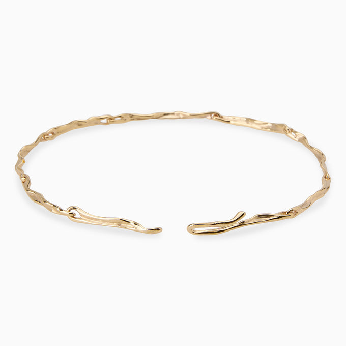 Sculpt Necklace | Yellow Gold