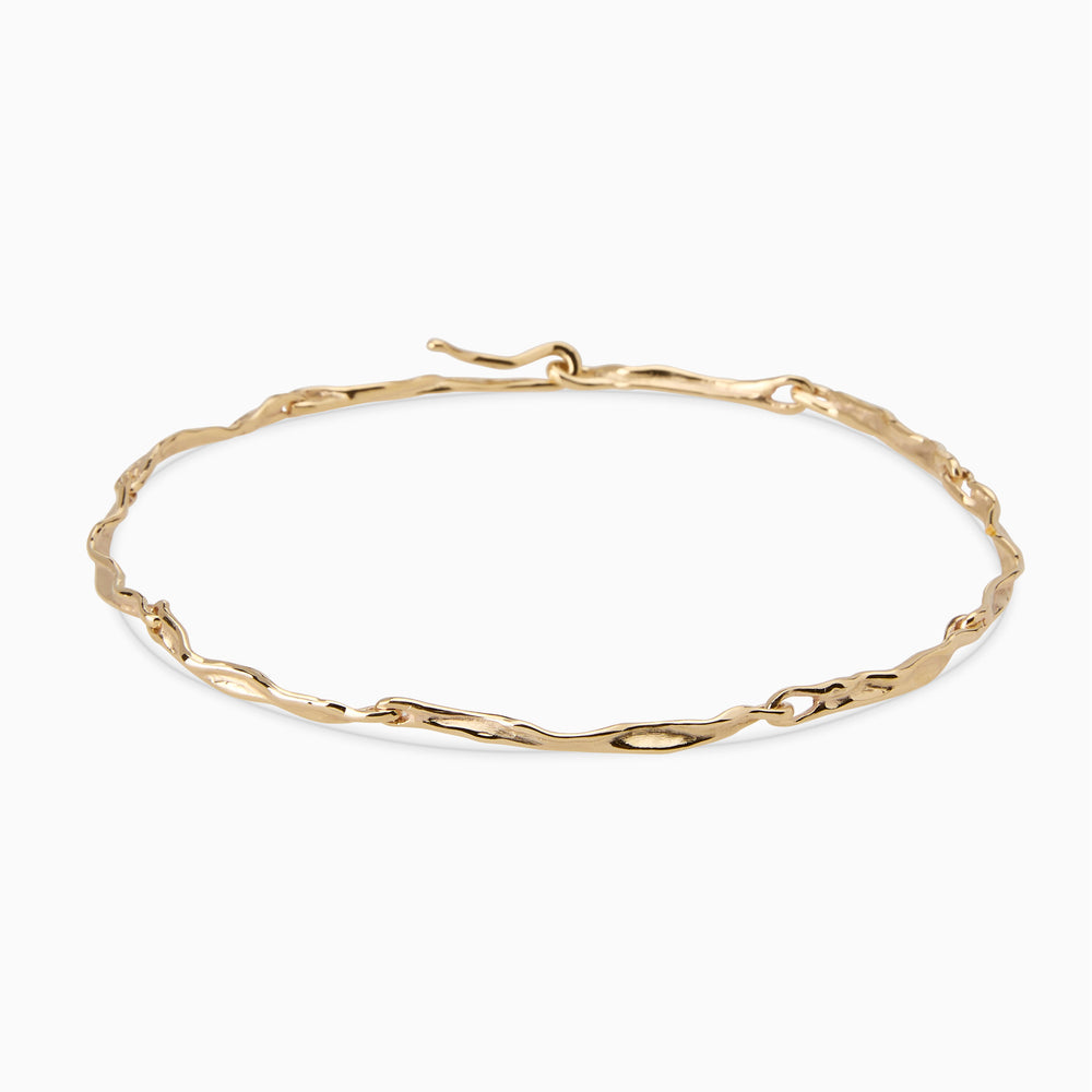 Sculpt Necklace | Yellow Gold
