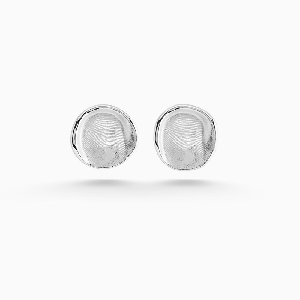 Impression Cufflinks | Silver