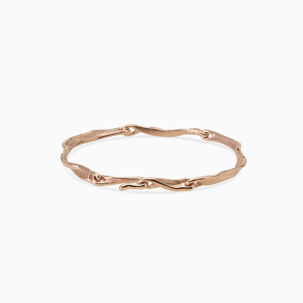 Sculpt Bracelet | Rose Gold