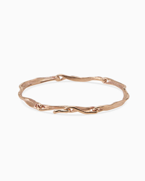 Sculpt Bracelet | Rose Gold