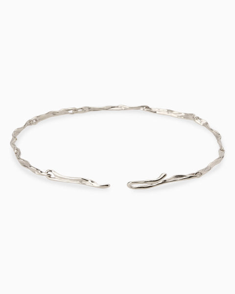 Sculpt Necklace | Silver