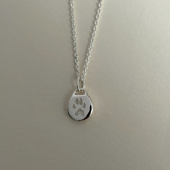 Round Pendant | Silver