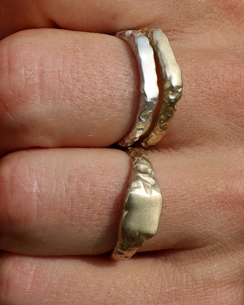 Engraved Kindred Ring | Silver
