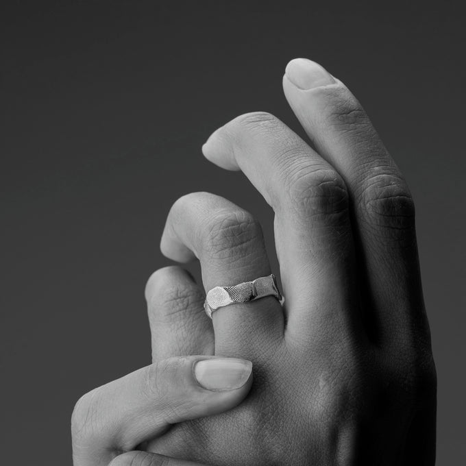 Impression™ Wave Ring | Silver