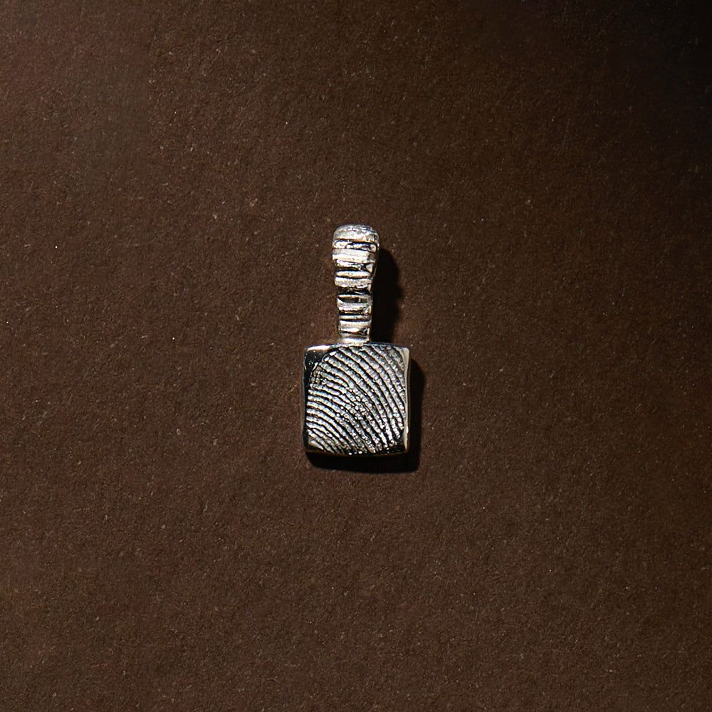 Impression™ Slate Pendant | Silver