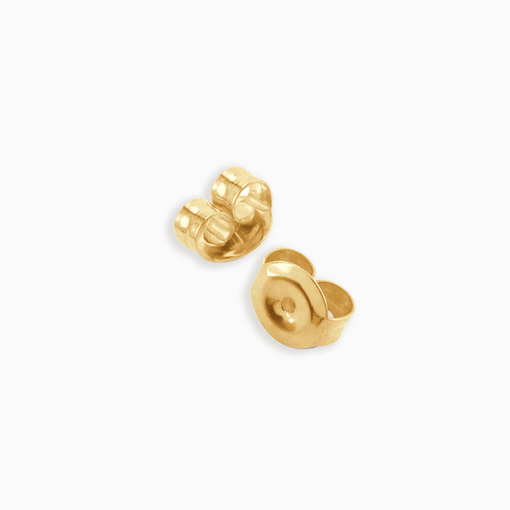 Earring Backs | Yellow Gold