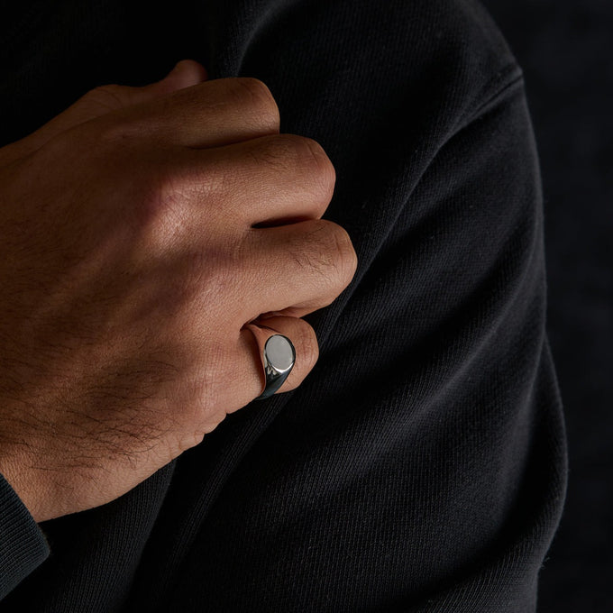 Signature Signet Ring | Silver