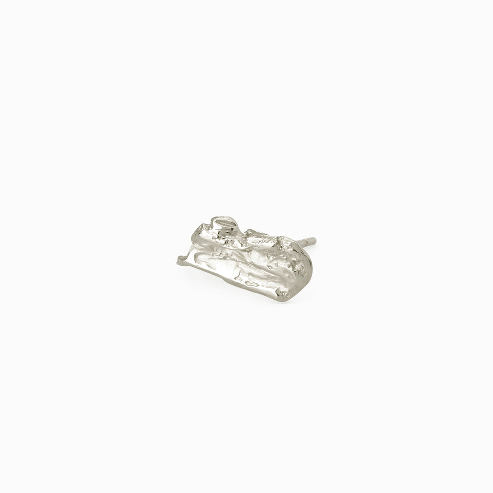 Linen Ear Pin 3.0 | Silver