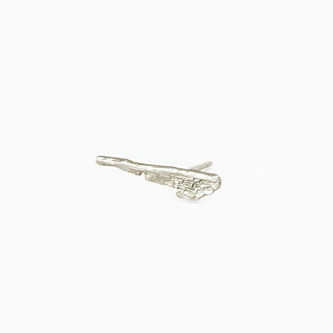 Linen Ear Pin 2.0 | Silver