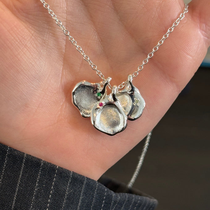 Impression™ Wave Pendant | Silver