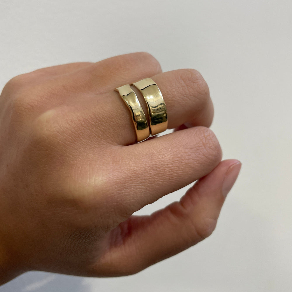 Signature Band Ring | Rose Gold