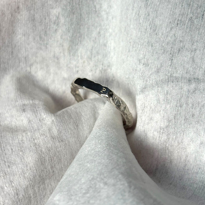 Engraved Kindred Ring | Silver