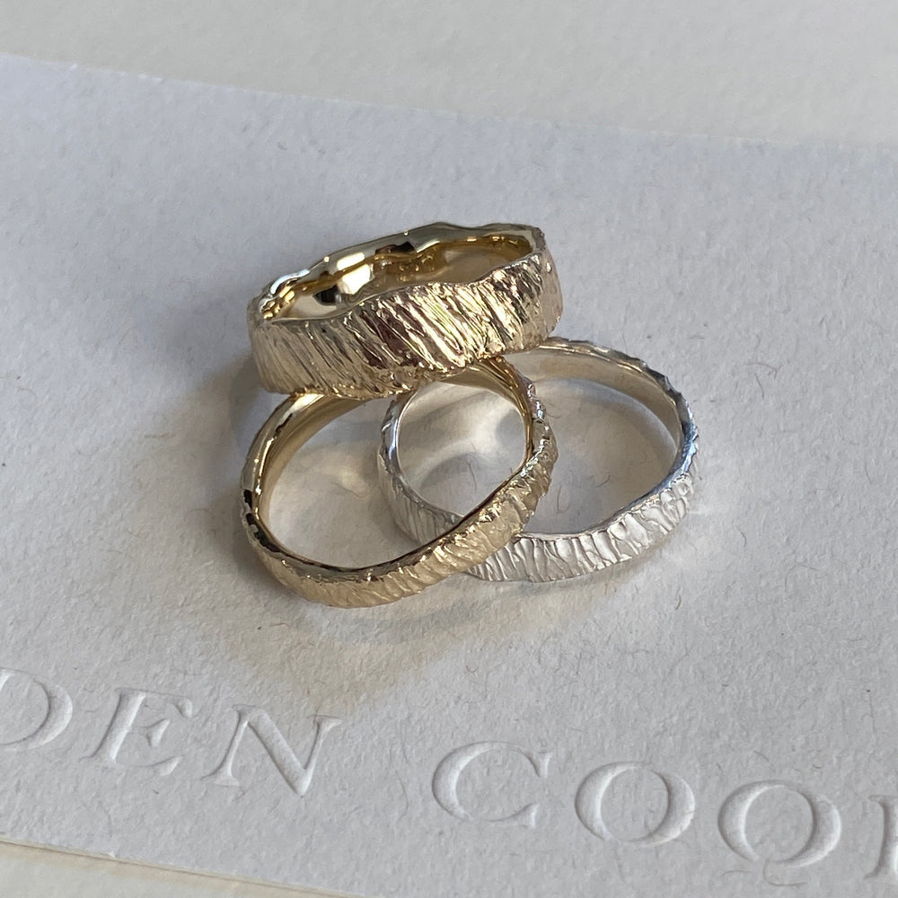 Narrow Ember Ring | Silver