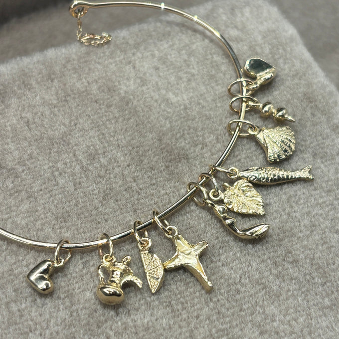 Pendant Weave Bracelet | Silver