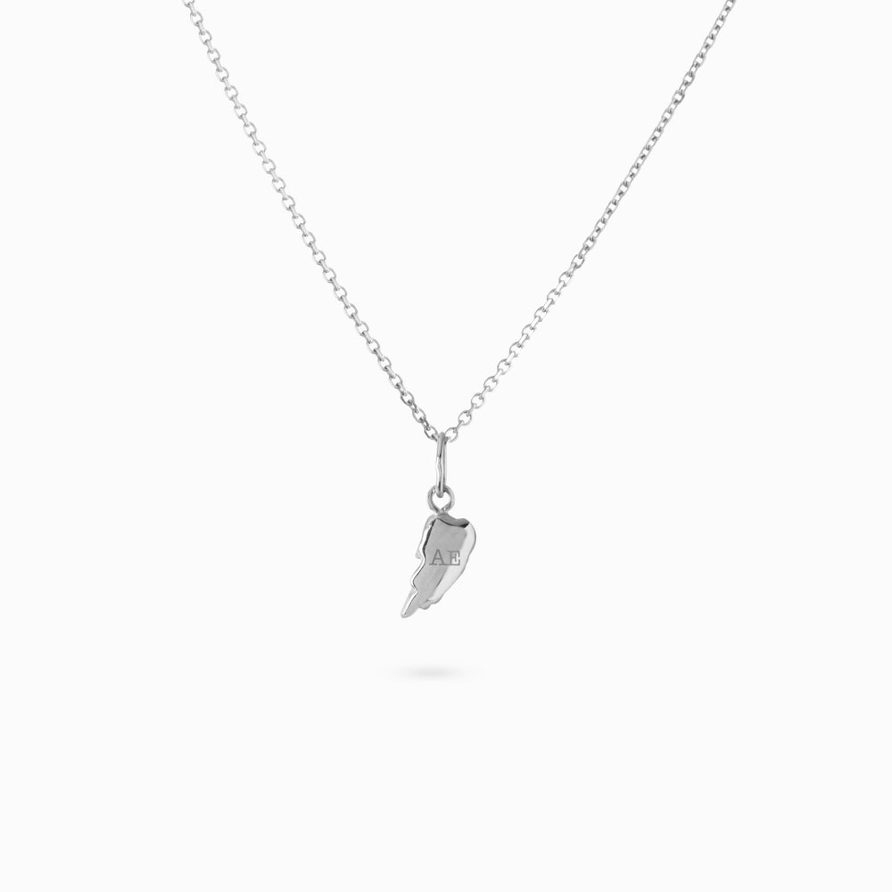 Angel Wing Charm | Silver