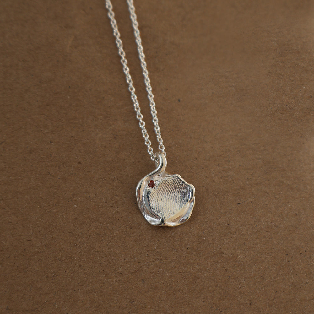 Impression™ Wave Pendant | Silver