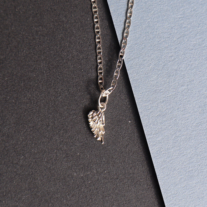 Angel Wing Charm | Silver