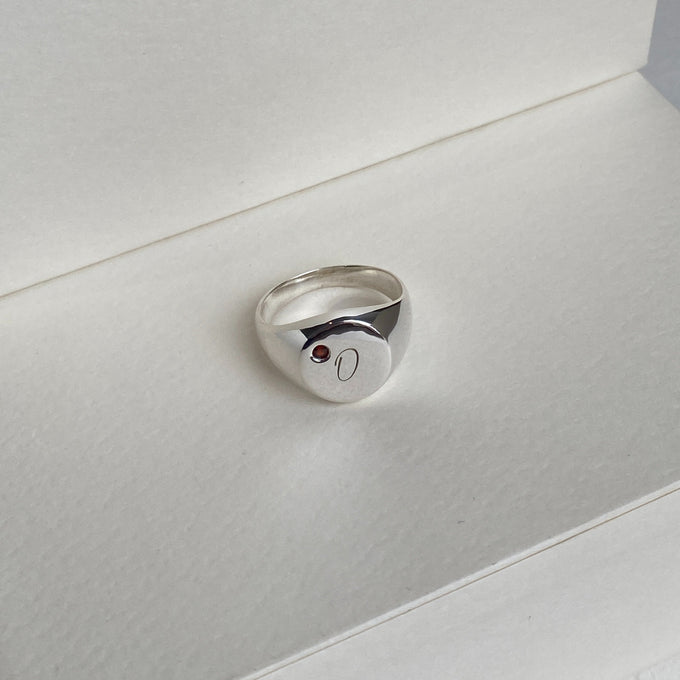 Signature Signet Ring | Silver
