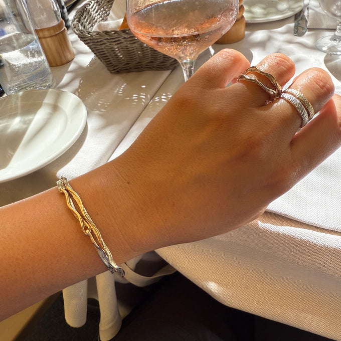 Delicate Sculpt Ring | Silver