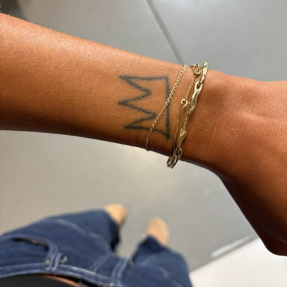 Sculpt Bracelet | Yellow Gold