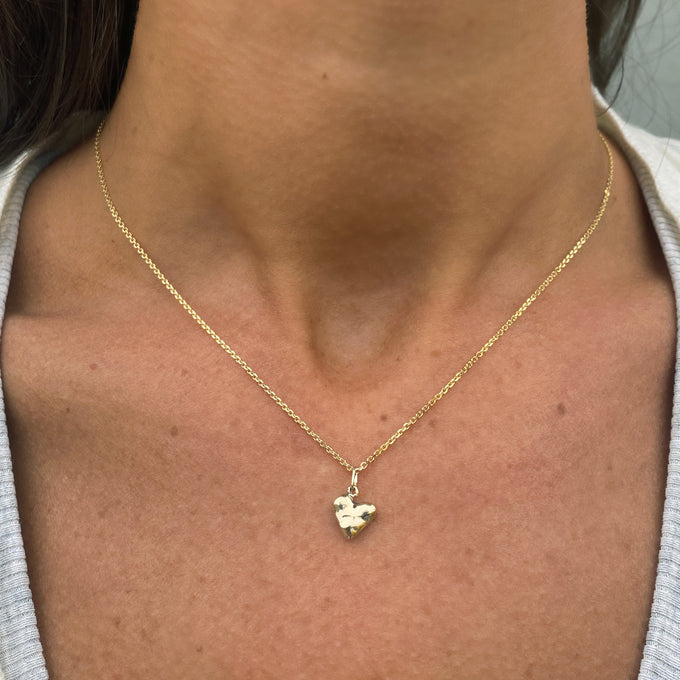 Heart Pendant | Solid Gold