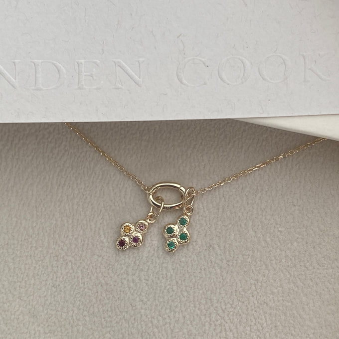 Delicate Hinge Link Necklace | Gold