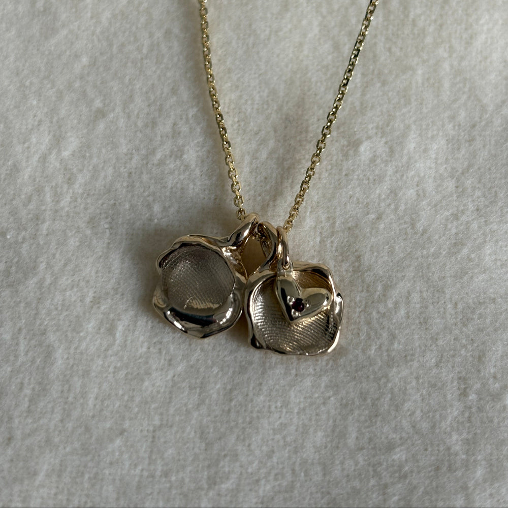 Impression™ Wave Pendant | Yellow Gold