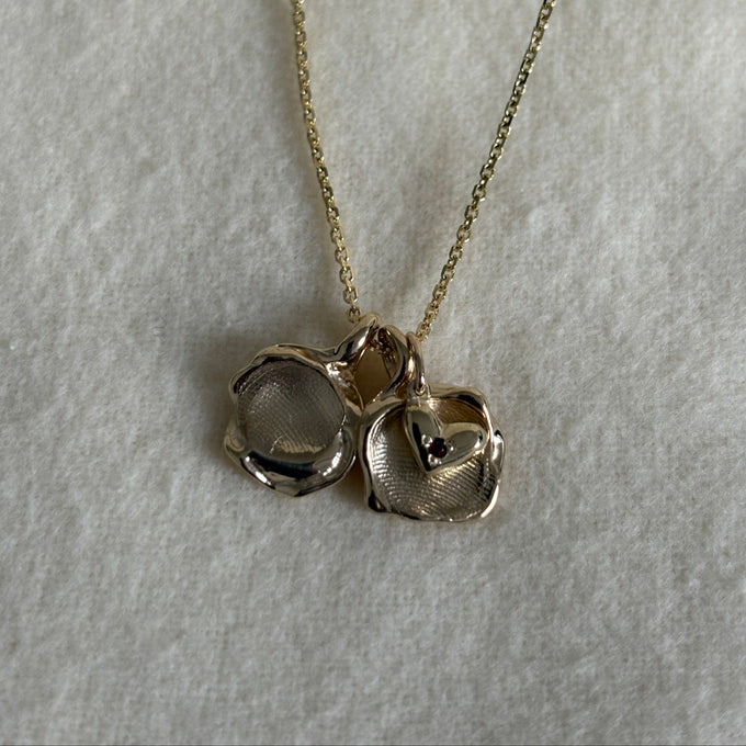Impression™ Wave Pendant | Yellow Gold